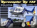 FS2004
                  Eurocopter Ec135 P2 Policia "Angel-23" #EC-IKX 
